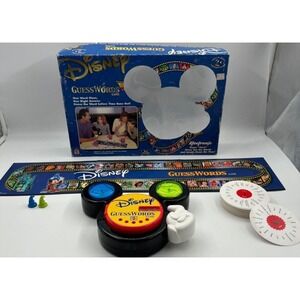 2002 Disney GuessWords Electronic Game Family Fun COMPLETE No Instructions